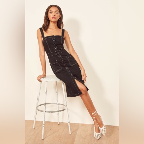 Reformation Roxanna Dress Size 2 - Picture 13 of 17